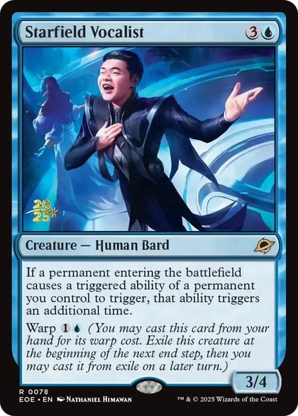 Starfield Vocalist, Prerelease Cards 78