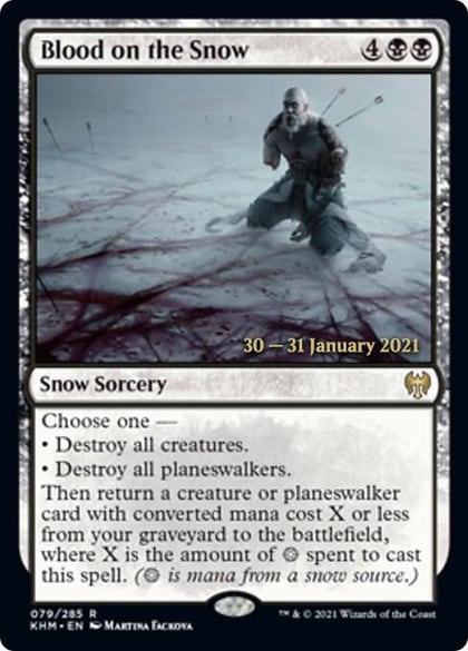 Blood on the Snow, Prerelease Cards 79