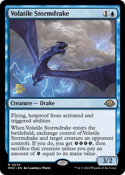 Volatile Stormdrake, Prerelease Cards 79