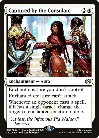 Captured by the Consulate, Prerelease Cards 8