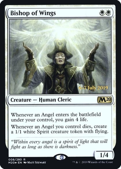 Bishop of Wings, Prerelease Cards 8