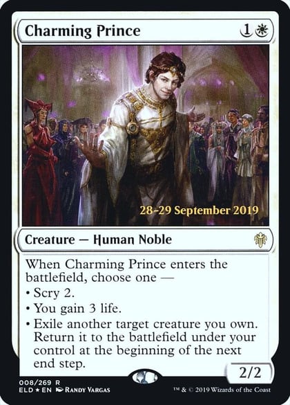 Charming Prince, Prerelease Cards 8