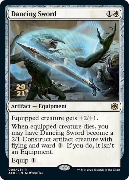 Dancing Sword, Prerelease Cards 8