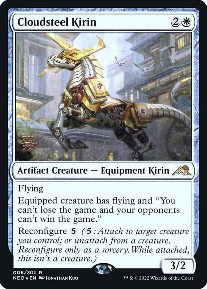Cloudsteel Kirin, Prerelease Cards 8