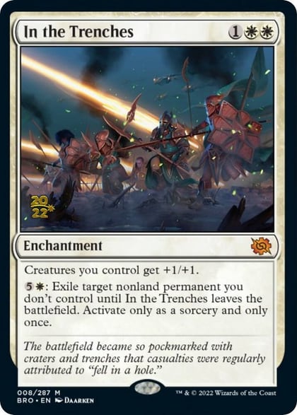 In the Trenches, Prerelease Cards 8