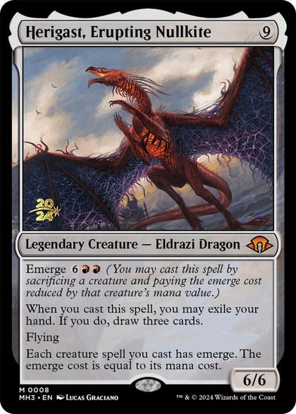 Herigast, Erupting Nullkite, Prerelease Cards 8