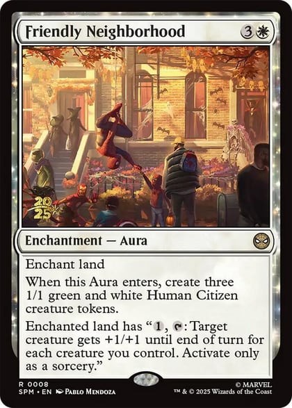 Friendly Neighborhood, Prerelease Cards 8