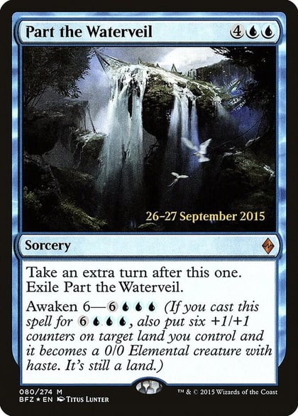 Part the Waterveil, Prerelease Cards 80