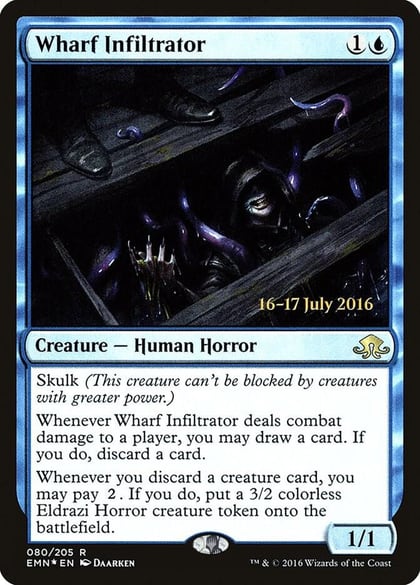 Wharf Infiltrator, Prerelease Cards 80