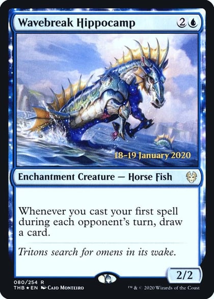 Wavebreak Hippocamp, Prerelease Cards 80
