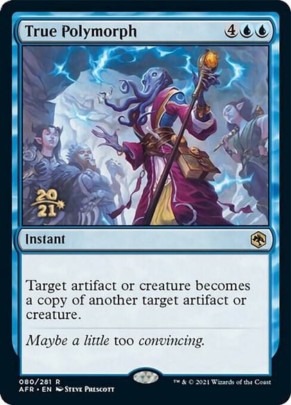 True Polymorph, Prerelease Cards 80
