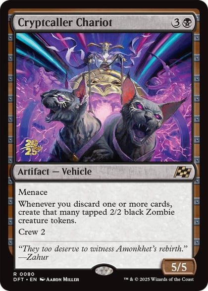Cryptcaller Chariot, Prerelease Cards 80