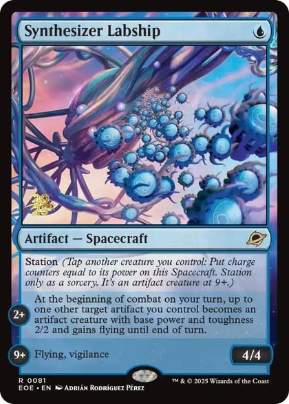 Synthesizer Labship, Prerelease Cards 81