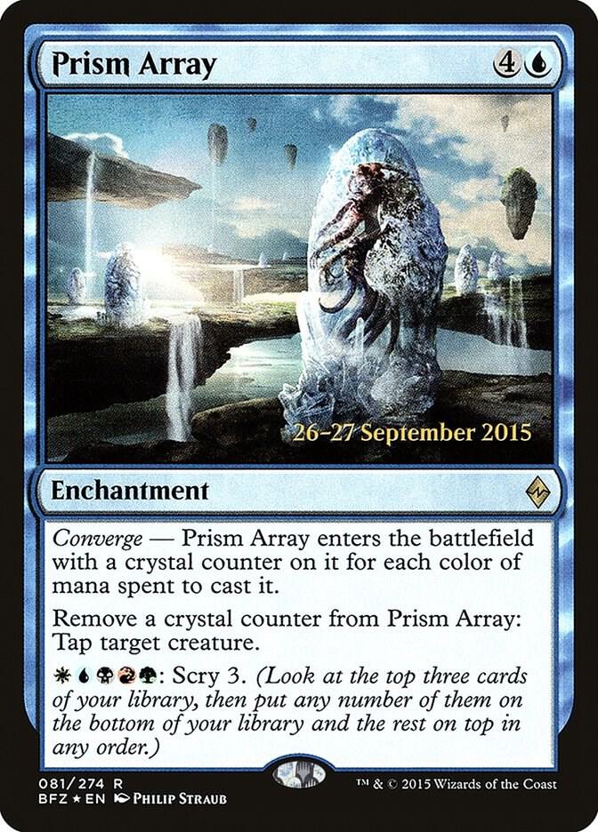 Prism Array, Prerelease Cards 81