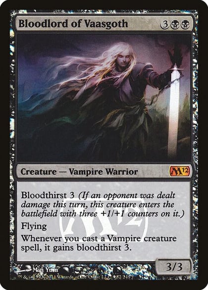Bloodlord of Vaasgoth, Prerelease Cards 82