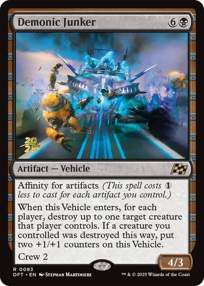 Demonic Junker, Prerelease Cards 83