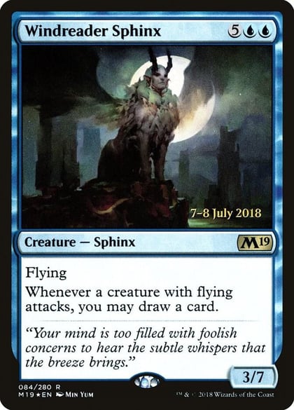 Windreader Sphinx, Prerelease Cards 84