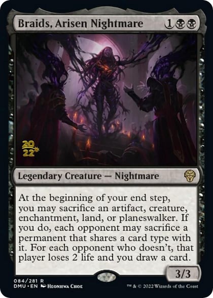 Braids, Arisen Nightmare, Prerelease Cards 84