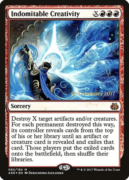 Indomitable Creativity, Prerelease Cards 85