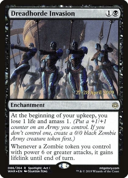 Dreadhorde Invasion, Prerelease Cards 86