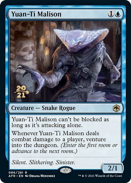 Yuan-Ti Malison, Prerelease Cards 86