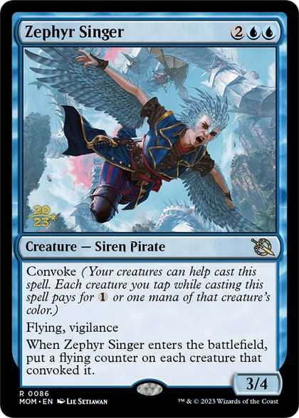 Zephyr Singer, Prerelease Cards 86