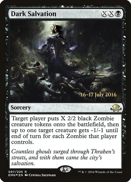 Dark Salvation, Prerelease Cards 87