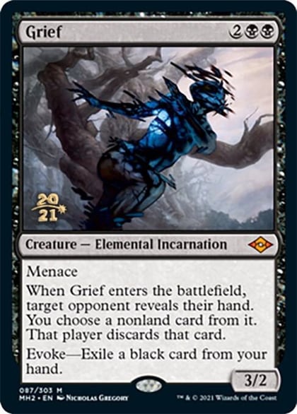 Grief, Prerelease Cards 87