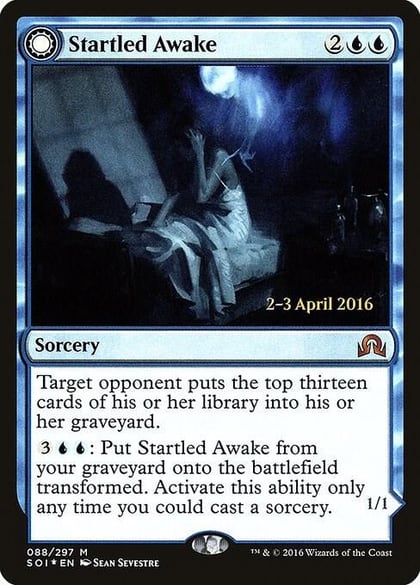 Startled Awake, Prerelease Cards 88