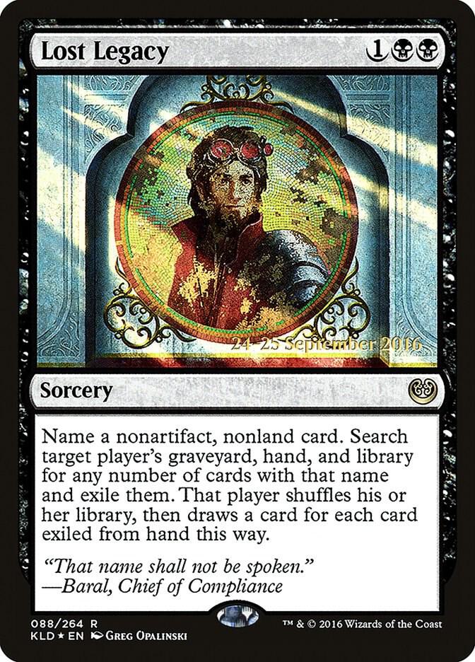 Lost Legacy, Prerelease Cards 88