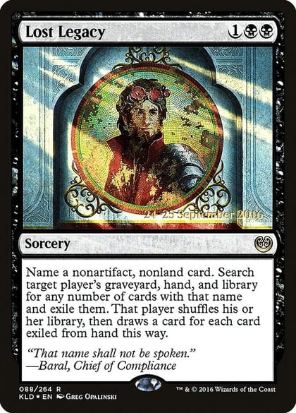 Lost Legacy, Prerelease Cards 88
