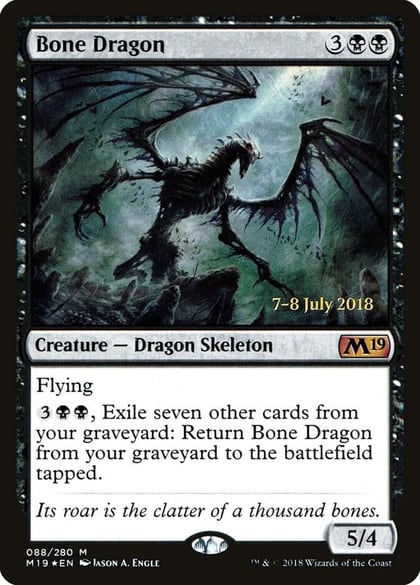 Bone Dragon, Prerelease Cards 88