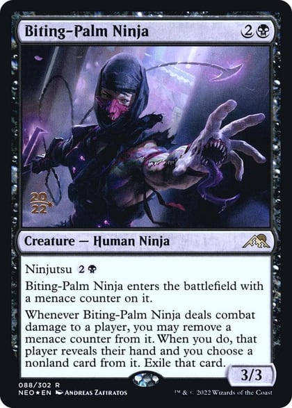 Biting-Palm Ninja, Prerelease Cards 88