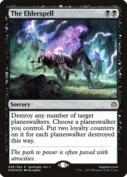 The Elderspell, Prerelease Cards 89