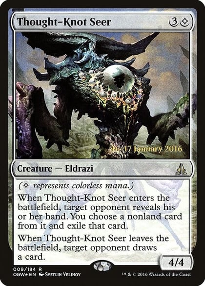 Thought-Knot Seer, Prerelease Cards 9