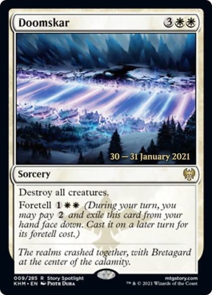 Doomskar, Prerelease Cards 9