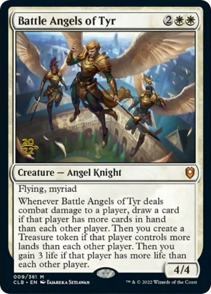 Battle Angels of Tyr, Prerelease Cards 9