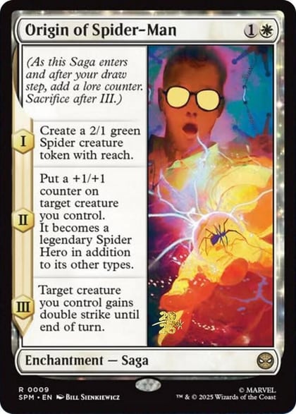 Origin of Spider-Man, Prerelease Cards 9