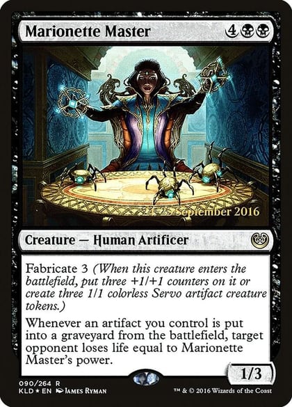 Marionette Master, Prerelease Cards 90