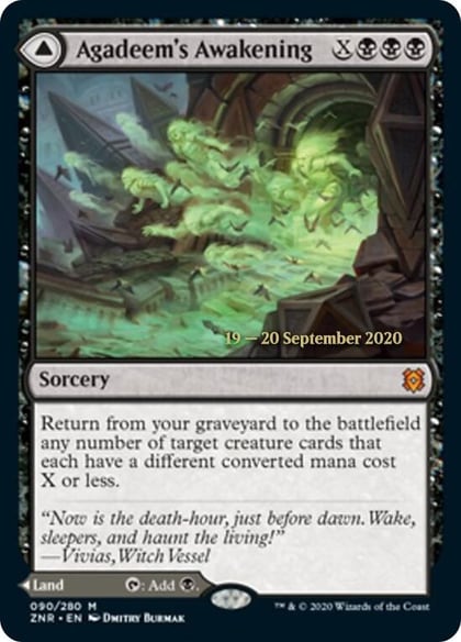 Agadeem's Awakening, Prerelease Cards 90
