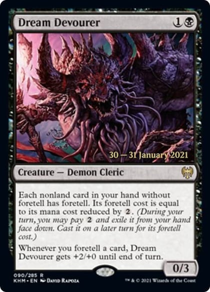Dream Devourer, Prerelease Cards 90