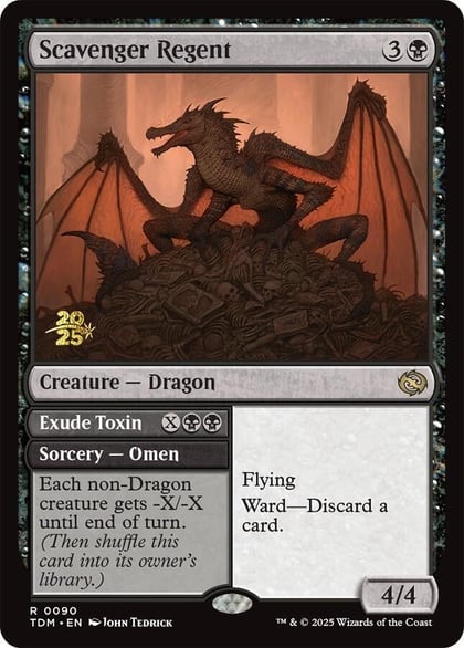 Scavenger Regent, Prerelease Cards 90
