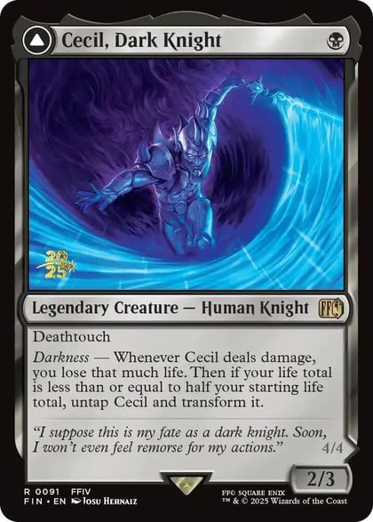 Cecil, Dark Knight, Prerelease Cards 91