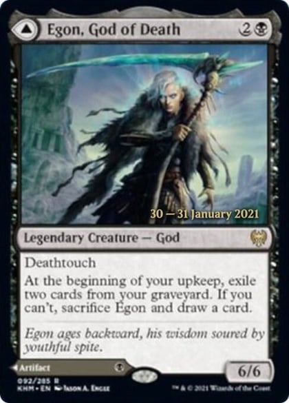 Egon, God of Death, Prerelease Cards 92