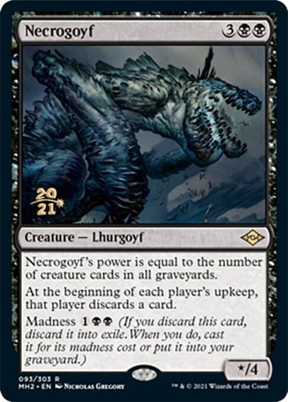 Necrogoyf, Prerelease Cards 93