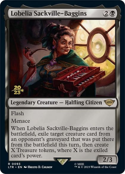 Lobelia Sackville-Baggins (0093), Prerelease Cards 93