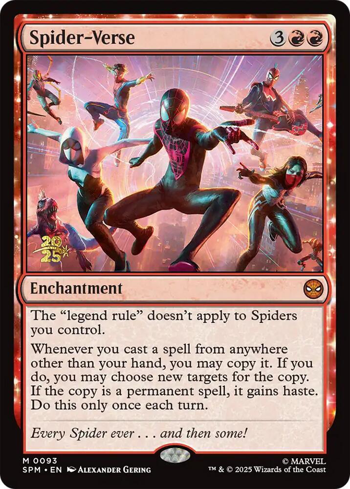 Spider-Verse, Prerelease Cards 93