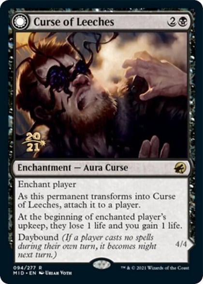Curse of Leeches, Prerelease Cards 94