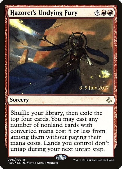 Hazoret's Undying Fury, Prerelease Cards 96