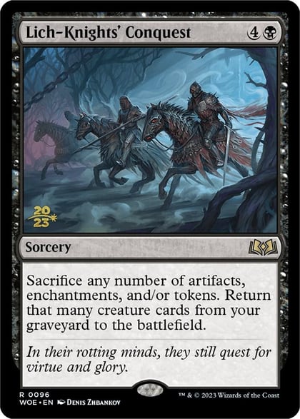 Lich-Knights' Conquest, Prerelease Cards 96